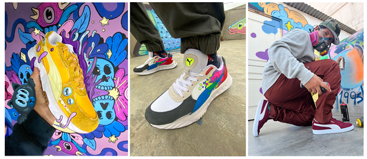 Ilustronauta x Puma: Arte urbano y energía salvaje