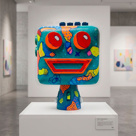 Robot Cassette · Intervención de Ilustronauta